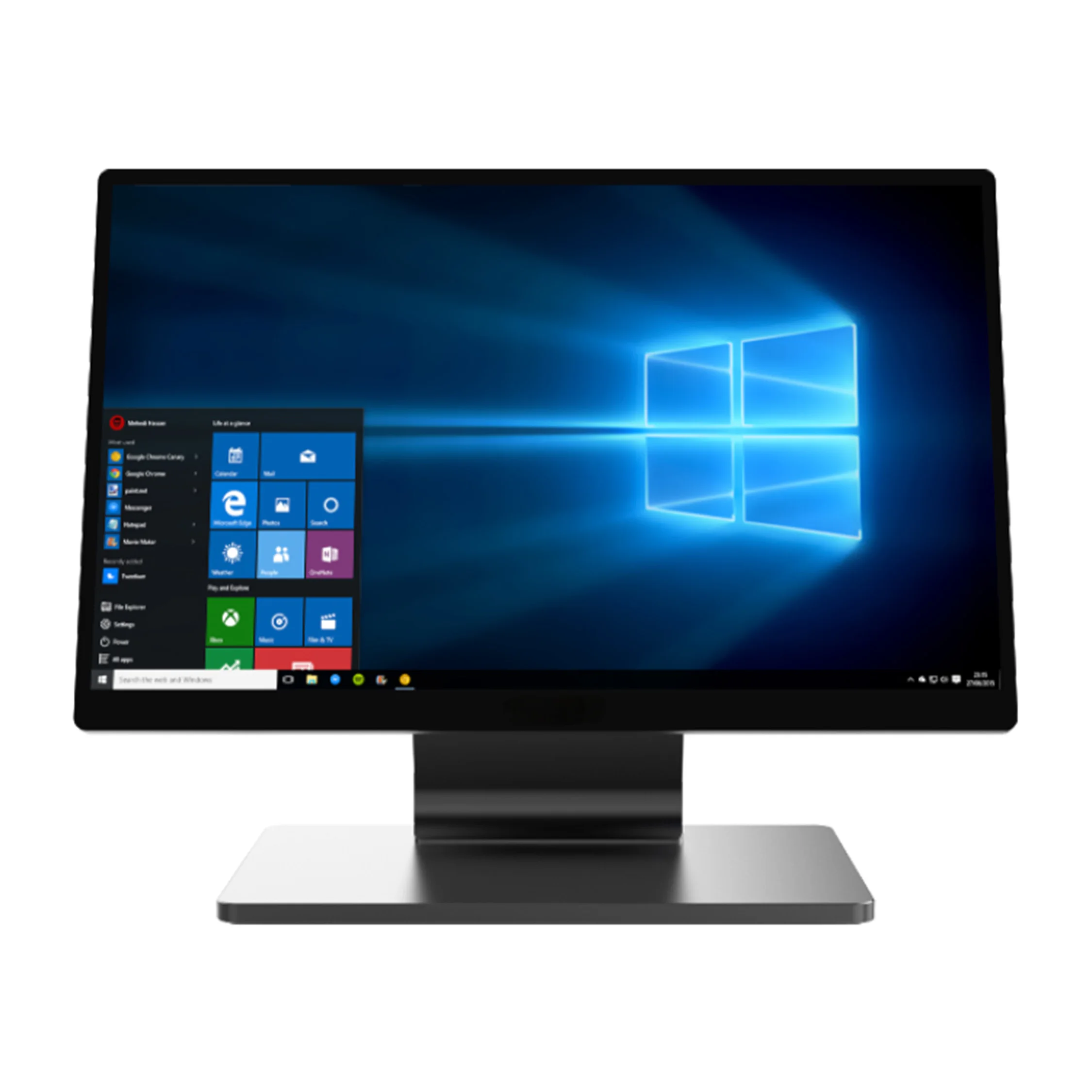 JEESTON 15,6 pollici Windows I5 4th 8G 128G Registratore di cassa Touch screen in lega di alluminio All in one Terminale POS Windows