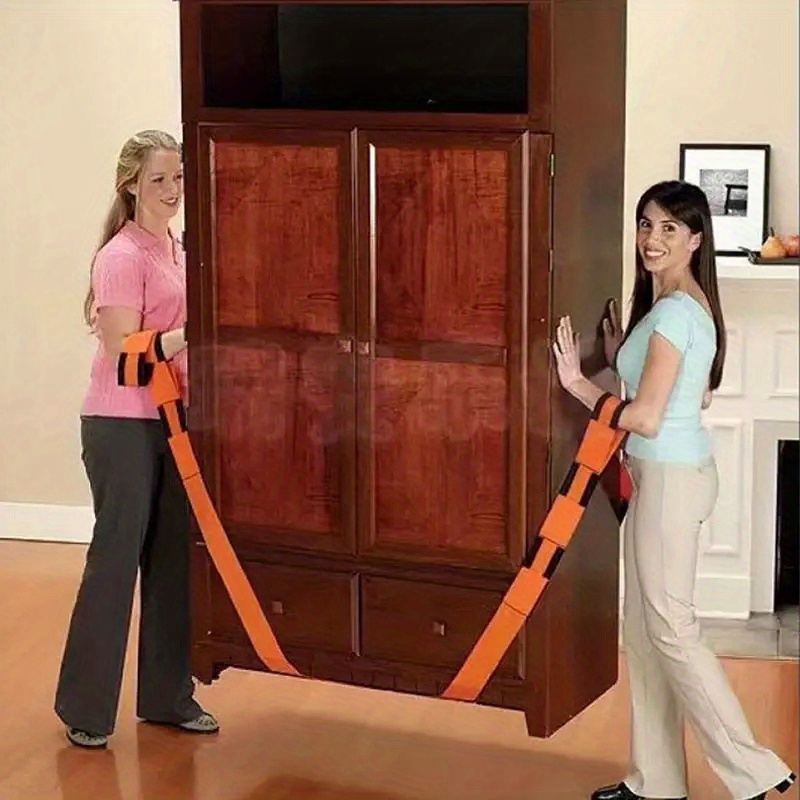Furniture and Electrical Handling Straps Labor-saving Straps for Carrying Heavy Objects Reusable and Durable Straps for Moving