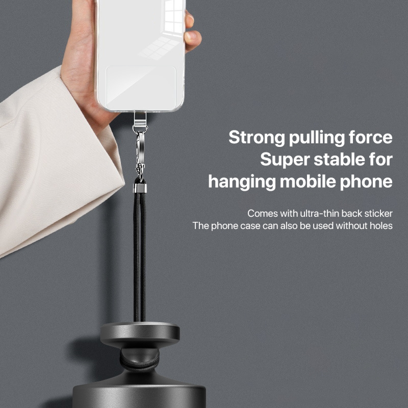 NEW Universal Adjustable Phone Lanyard Strap Mobile Phone Hanging Rope Neck Straps Anti-lost Lanyards Cell Phone Accessories