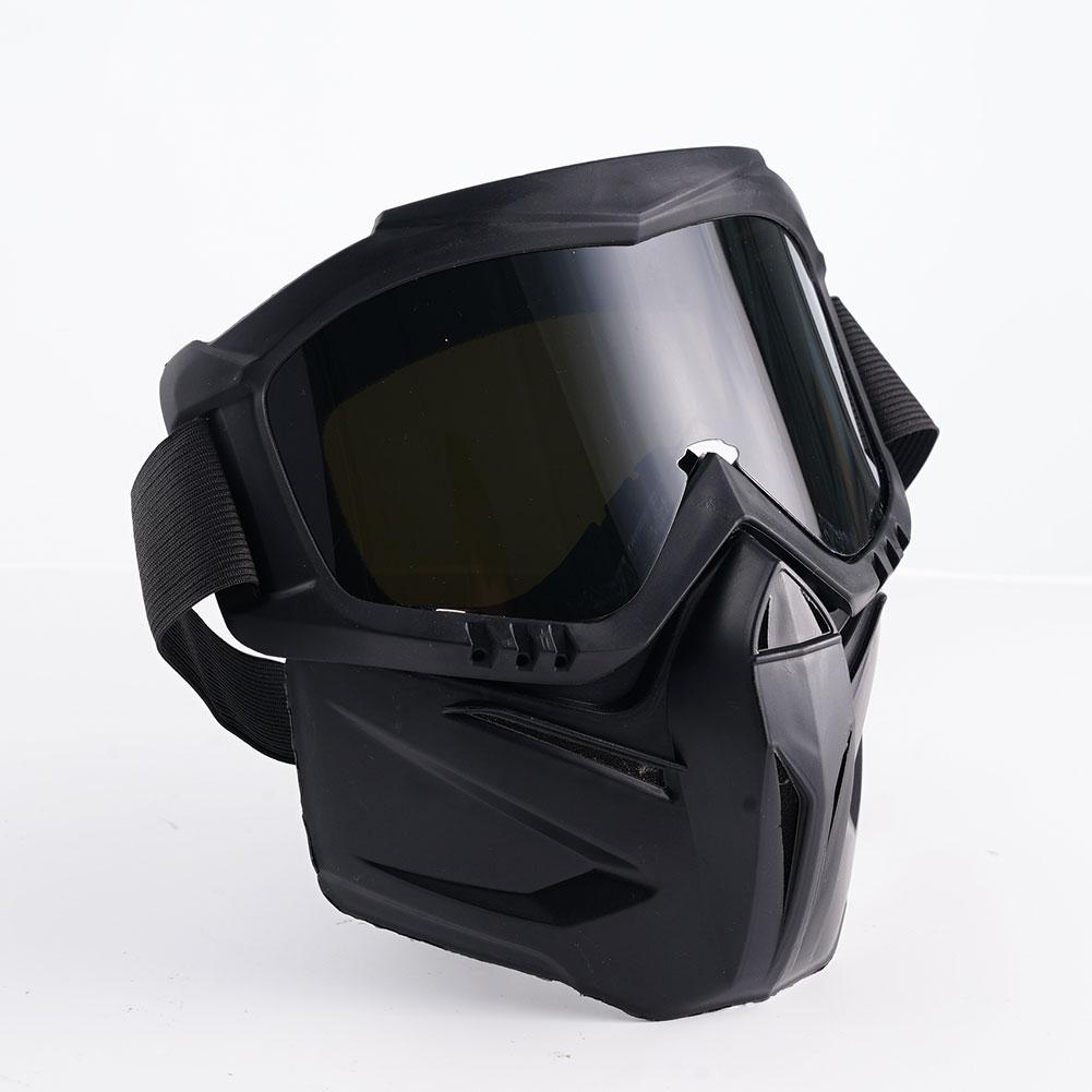 Goggles Full Face Hd Transparent Fog-proof Sand-proof Electric Welding Protective Glasses Versatile Breath-proof Windproof Mask