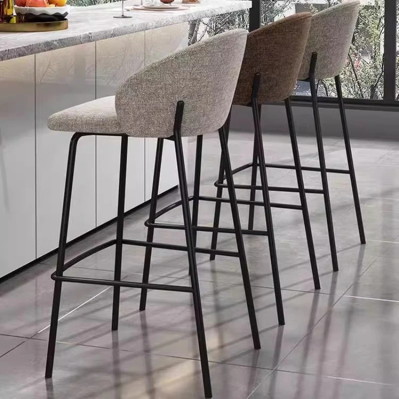 Portable Ultralightbar Stools Nordic American Living Room Luxury Design High Ancient Bar Stools Sturdy Library Muebles Furniture