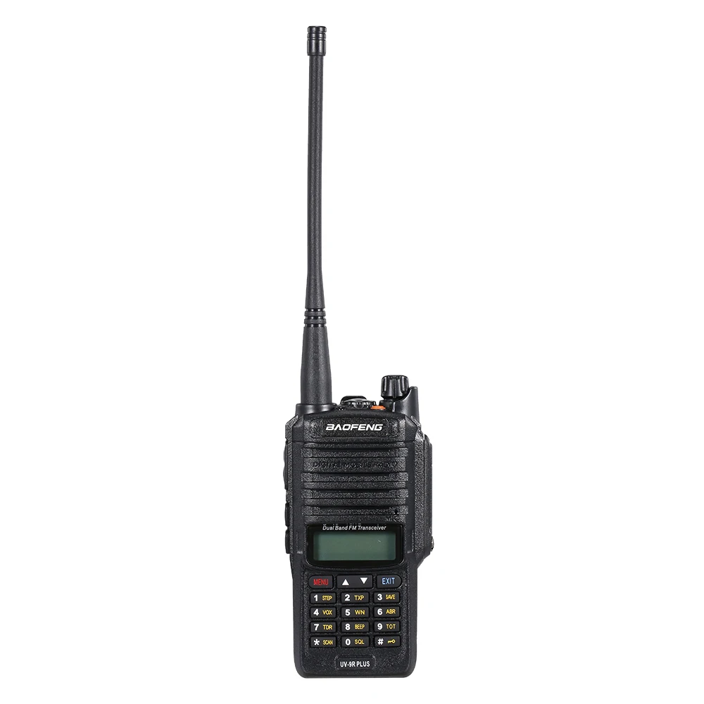 BAOFENG Tragbares Funkgerät, Dualband-Hand-Walkie-Talkie, FM-Transceiver, IP67, wasserdicht, staubdicht, LCD-Display