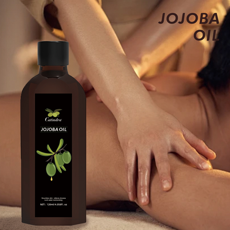 120 ml Jojoba-Öl, straffe Haut, feuchtigkeitsspendender Körper, effektiv Massage, SPA, glatte Körperpflege, natürliches Bio-Pflanzenöl