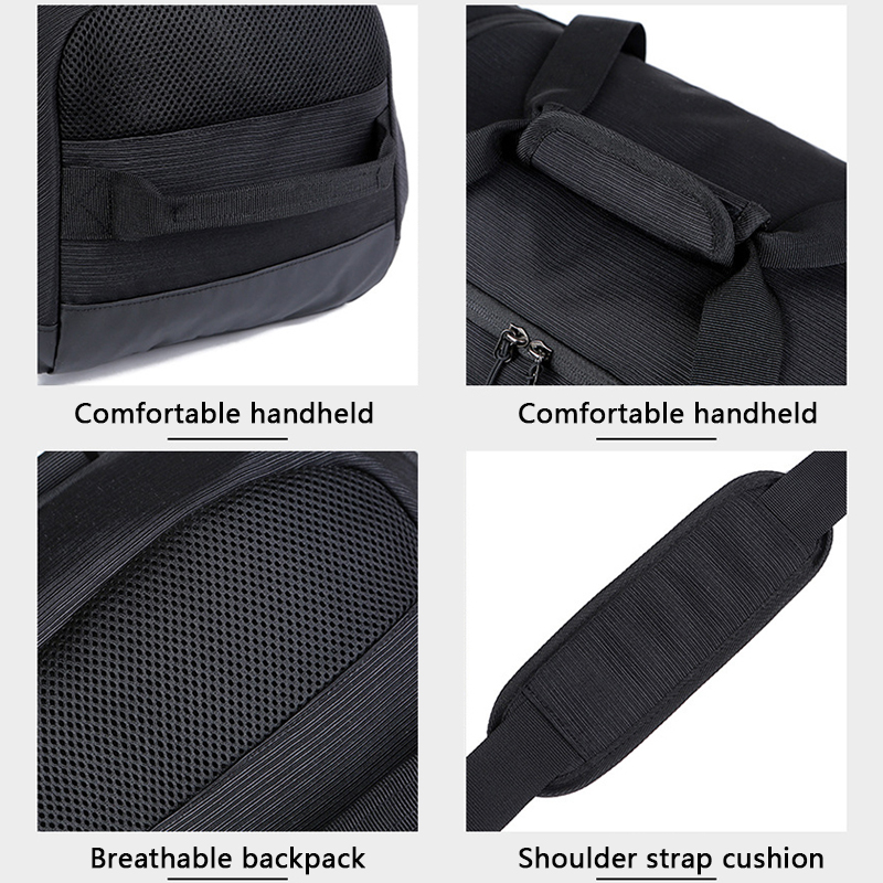 Bolsa de gimnasio con logotipo personalizado, bolsa de viaje impermeable con nombre, bolsa de Fitness, bolsa de almacenamiento de entrenamiento, bolsa de equipaje para hombre, patrón de logotipo impreso