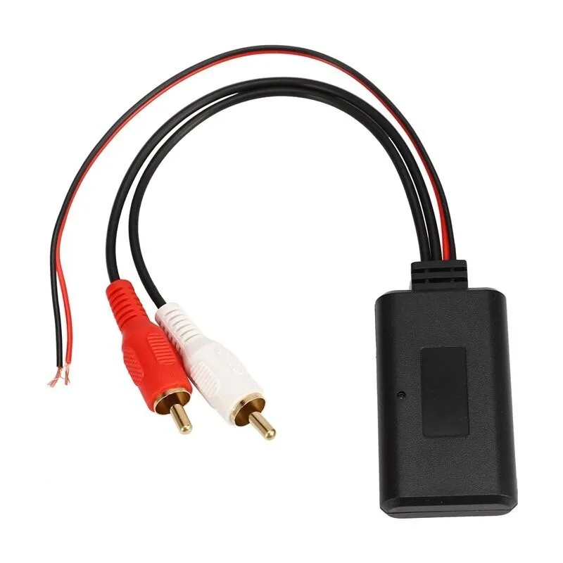 Car Universal Wireless 2 RCA Bluetooth Receiver Module Music Adapter Rca Aux Audio Stereo Cable Interface Vehicles Auto Player