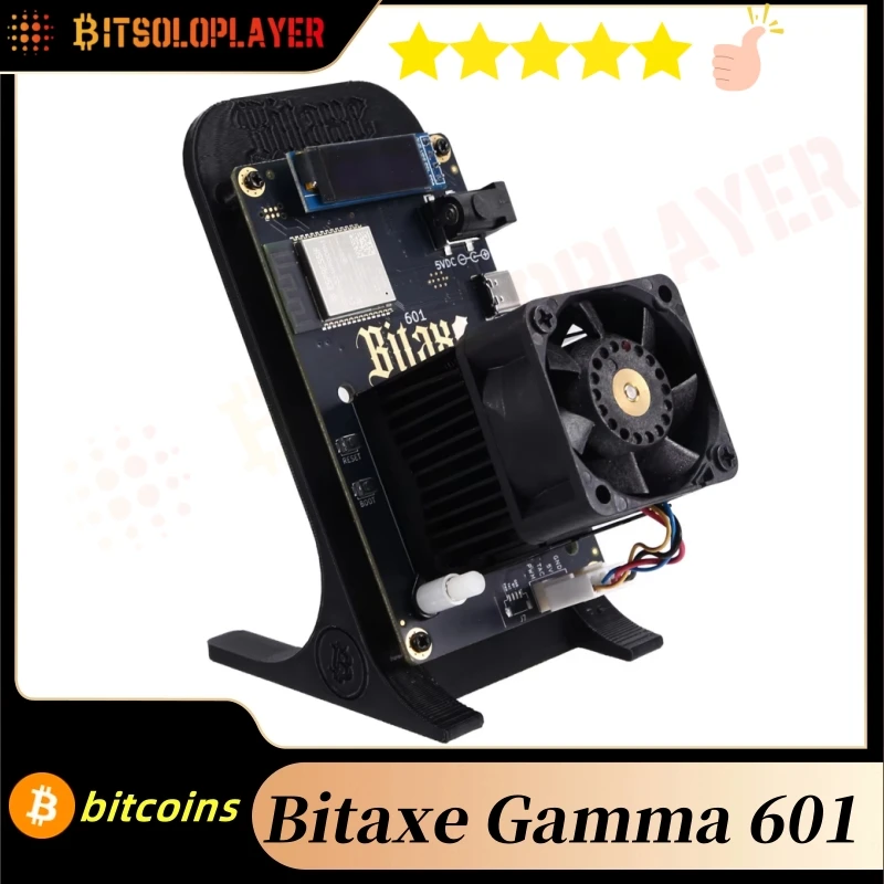 bitaxe gamma 601 1.2th/s 18w BM1370 Bitcoin ASIC Miner BTC miner Lottery Miner home miner