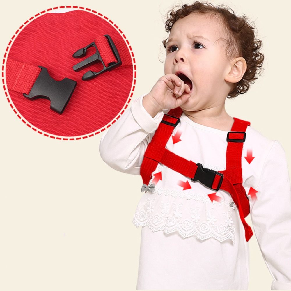 Arnés de seguridad de cuerda para bebé, arnés de seguridad para caminar con ala para niño pequeño, correa para niño, cinturón antipérdida