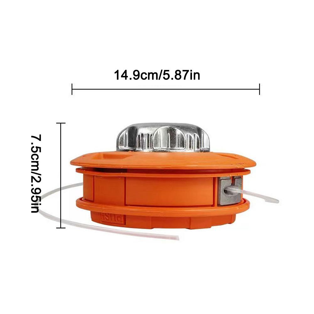 Tête de coupe gazon automatique pour machines de jardin à essence, débroussailleuse, tondeuse à gazon, accessoires de roue de désherbage de jardin 2025