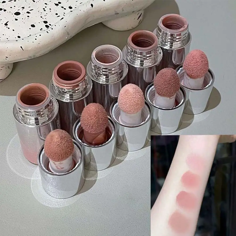 Liquid Blusher Tanned Jello Color Powder Rendering Moisturizing Longlasting Beauty Expands Contracts Cheek Face BlushMakeup