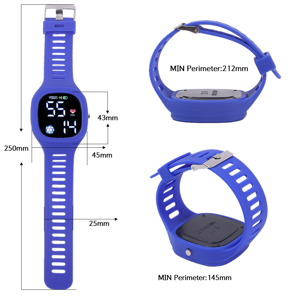 Reloj deportivo de moda para niños y niñas, relojes digitales Led para niños, reloj de silicona resistente al agua, reloj de pulsera Unisex, reloj nino