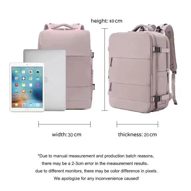 Buylor EasyJet Rucksack 41x20x30 Kabinentasche Reiserucksack für Frauen Handgepäck 14-Zoll-Laptop-Rucksack Mochila Para viaje Cabina