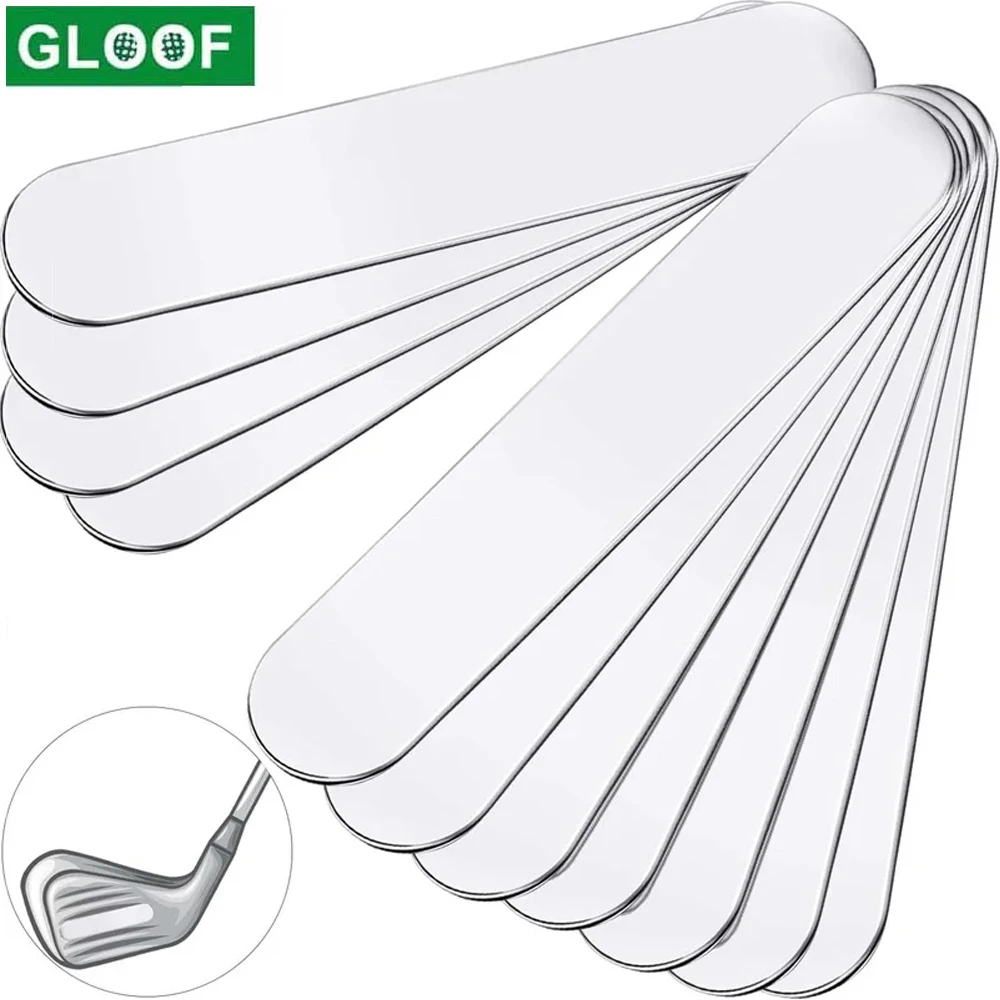 10 piezas de cinta de plomo ponderada para Golf, tiras adhesivas de cinta de plomo para agregar peso para raqueta de tenis de palos de Golf, ajuste de peso