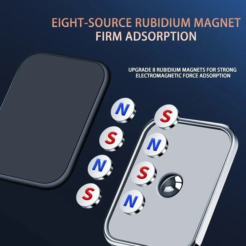 Newmagnetic Attraction Universal แผงหน้าปัดที่วางโทรศัพท์มือถือ Universal Magnetic ATTACHMENT ที่วางโทรศัพท์มือถือ