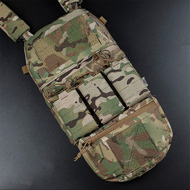Outdoor Tactical JPC/CPC Vest/Tactical Chest Pouch FC Large Sub-Pouch Tactical Vest/Chest Pouch Expanded Lower Belly molle