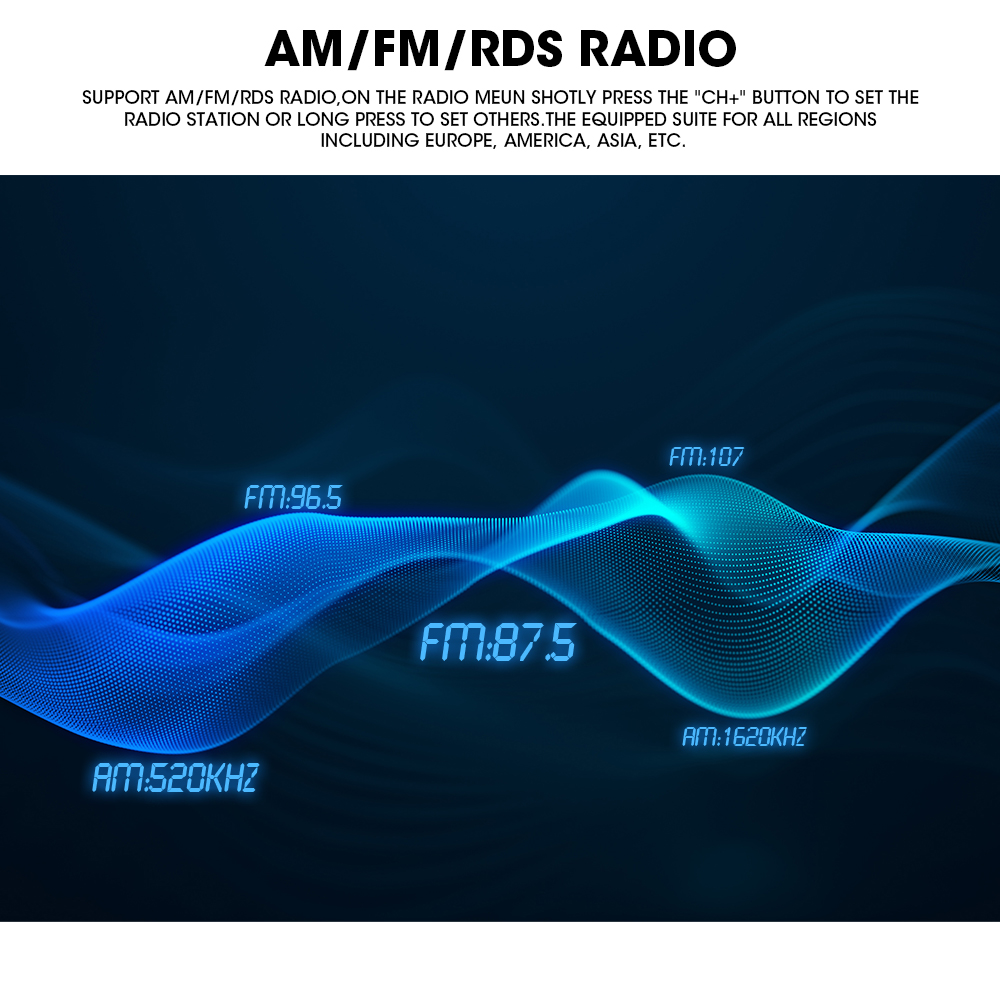 Akamate boot radio mp5 marine stereo source media player am fm rds empfänger mp3 mp4 video spielen bluetooth aux für atv utv spa rzr