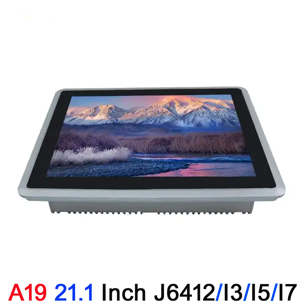 12,1-calowy przemysłowy panel PC I7 10810U I5 10310U I3 10110U J6412 TPM2.0 Dual Lan 2 x COM HD Multi Touch pojemnościowy ekran dotykowy
