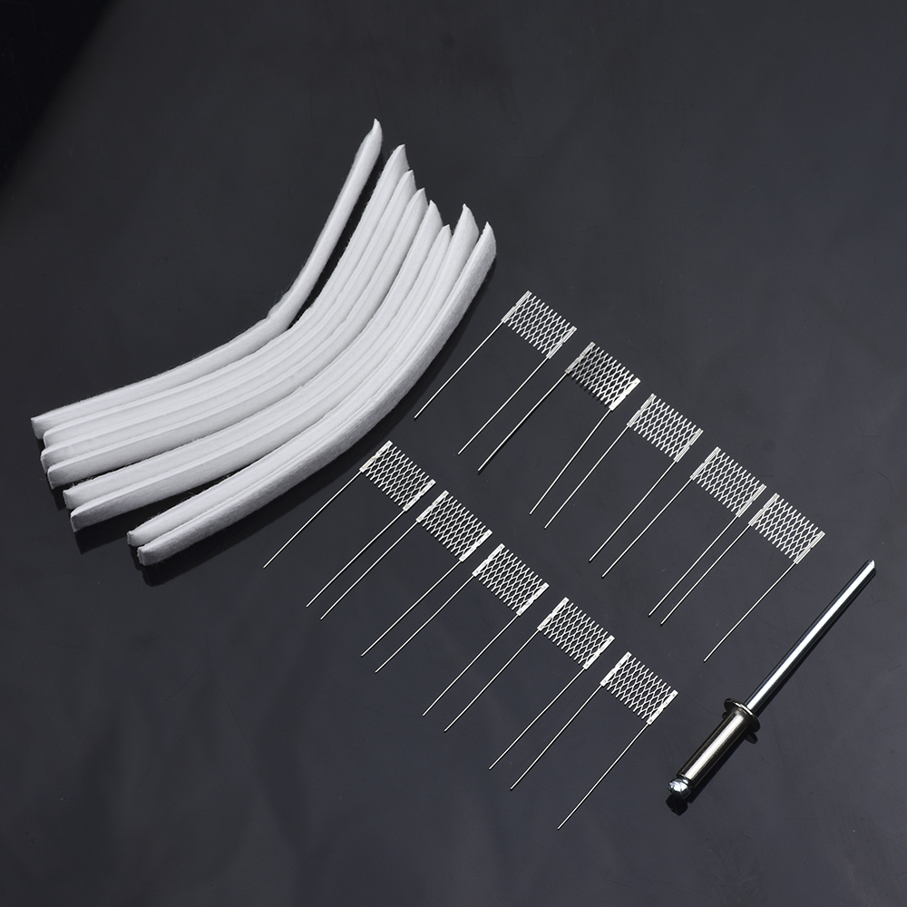 Juego de 1/2/5 resistencias de caja de herramientas de malla 0,6/0,8 ohmios para reemplazo de accesorios de reparación Spl