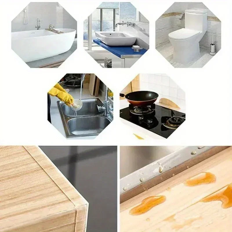 Nano cinta impermeable y resistente a las manchas: fácil de aplicar para sellar piscinas, cocinas, para uso doméstico y en restaurantes en varias superficies