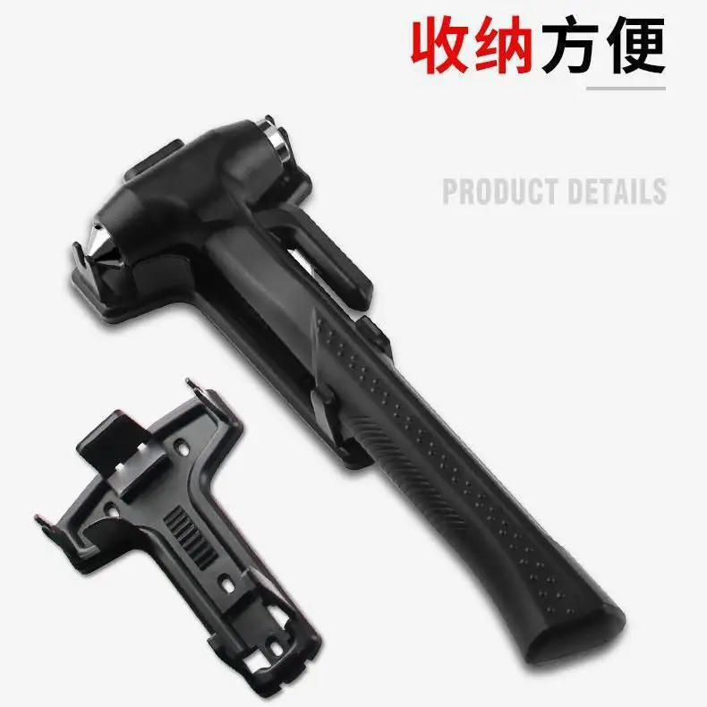 Safety Hammer Car Bus Escape Rescue Hammer Car Large Long Handle Emergency Hammer Window Breaker