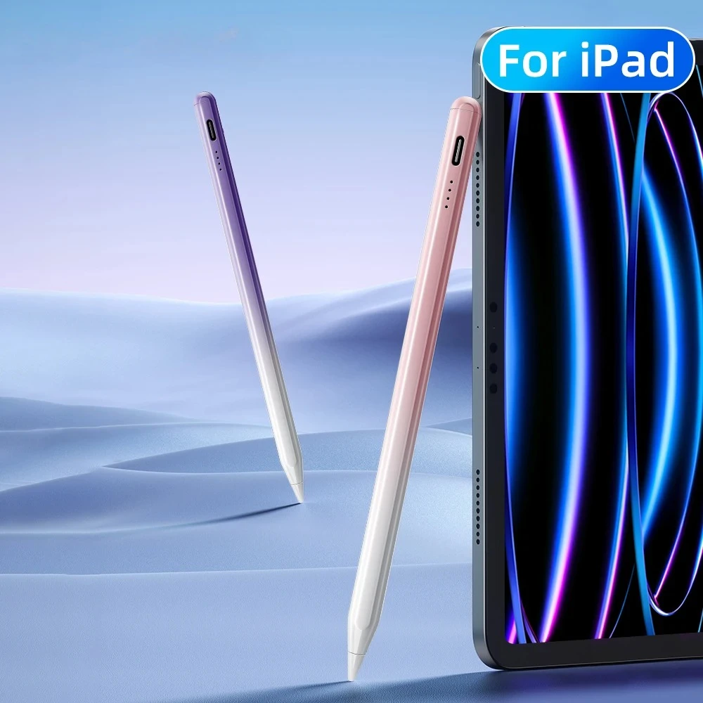 Стилус для Apple Pencil 2025 iPad Air 6 11 13 M2 M3 Pro 13 11 M4 5/6/7/8/9/10-го поколения Air 3/4/5/6 Mini 5 6 7 с защитой ладони
