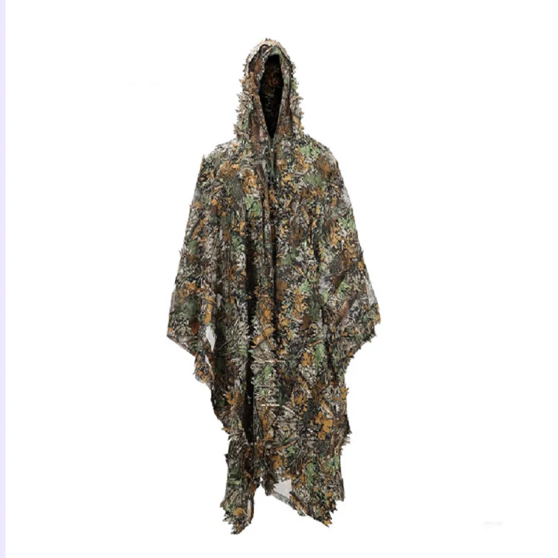 Homens Mulheres Crianças Ao Ar Livre Ghillie Terno Camuflagem Roupas Selva Terno CS Treinamento Leav