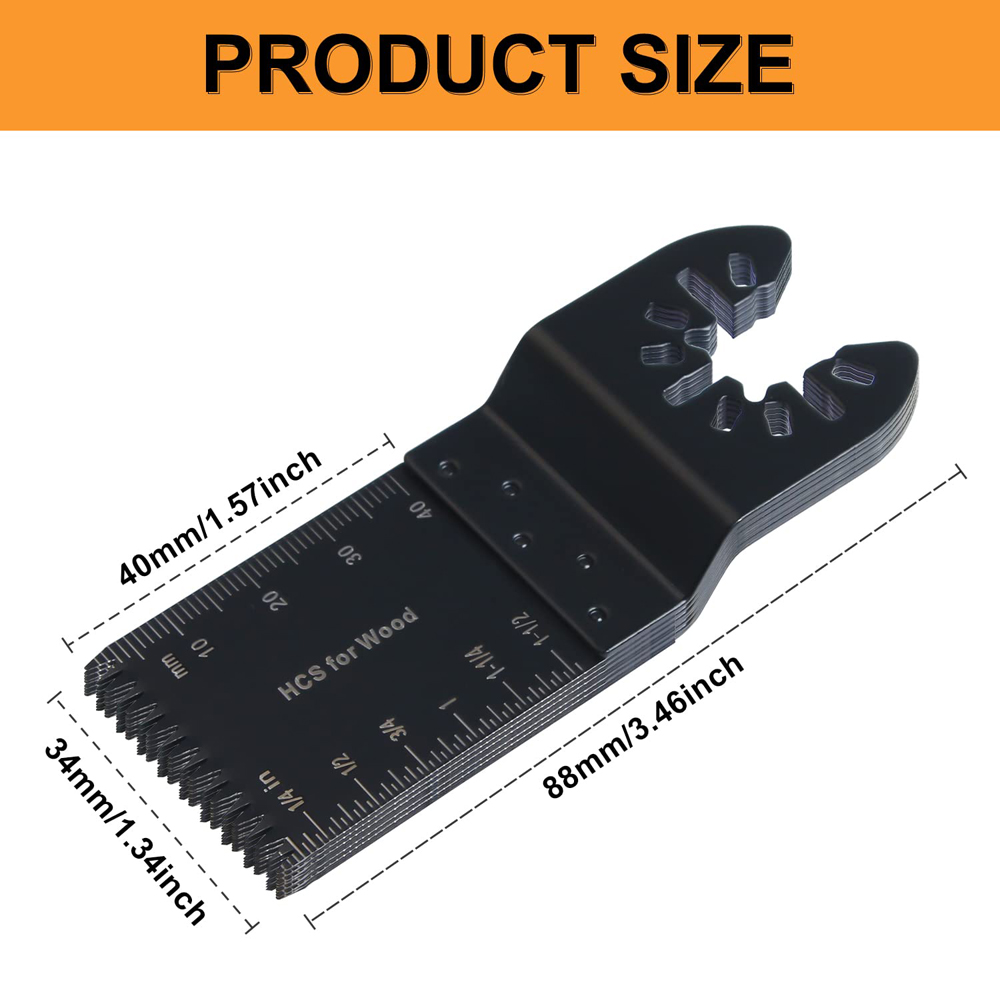 50/20/10/5 PCS เครื่องตัดใบมีดอุปกรณ์เสริม Oscillating Multi เครื่องมือใบเลื่อยสําหรับ Renovator Power ตัดไม้เครื่องมือ Bits
