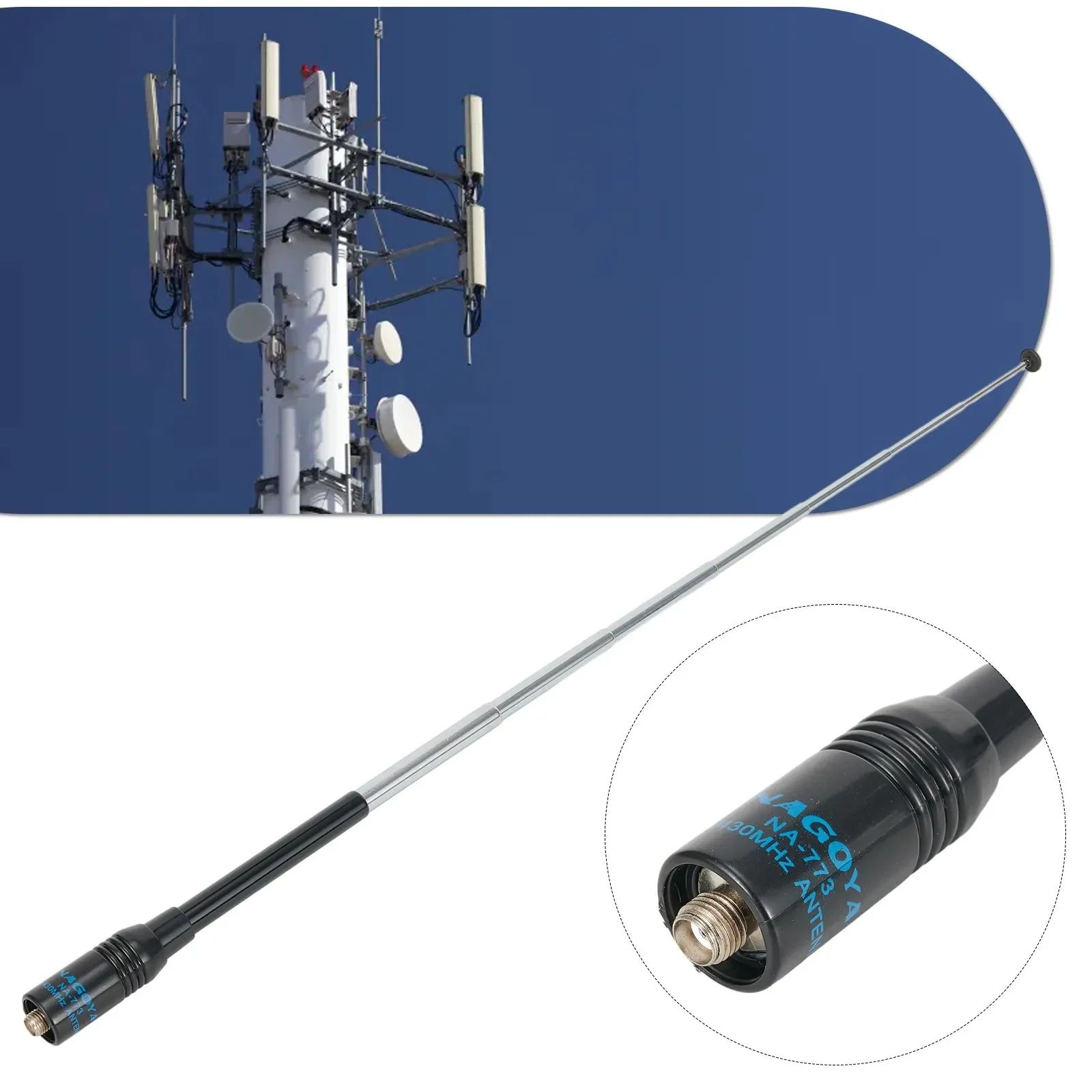 Antena NA-773 receptor de antena fêmea sma para rádio baofeng UV-5R UV-B5 82 BF-888s com sinal 2.15/3dbi