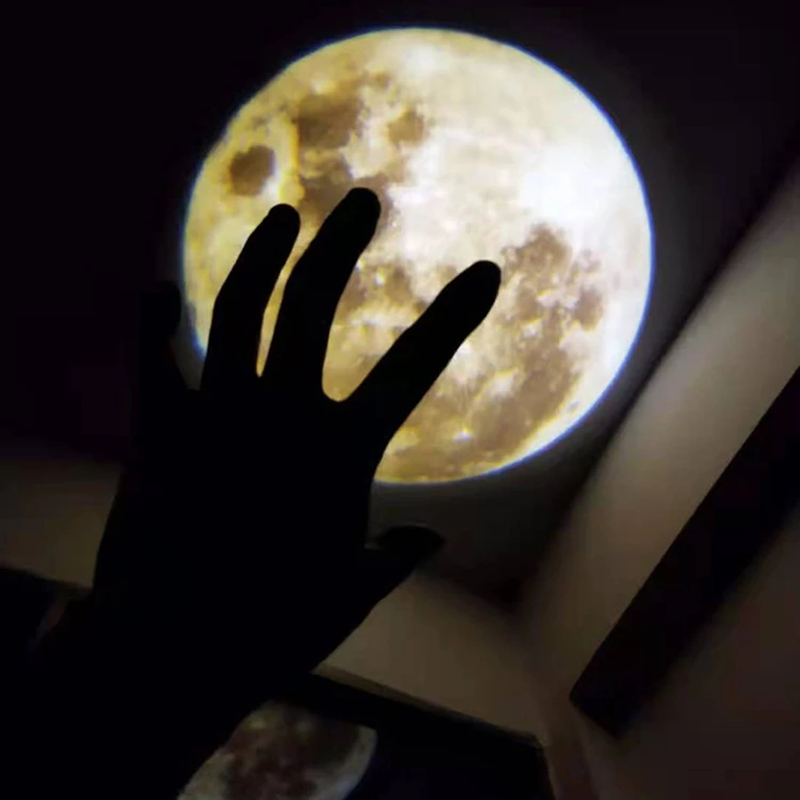 Mond Licht Lampe Mond Erde Planet Nachtlicht Projektion Lampe Schlafzimmer Tisch Lampe Atmosphäre Nachtlicht
