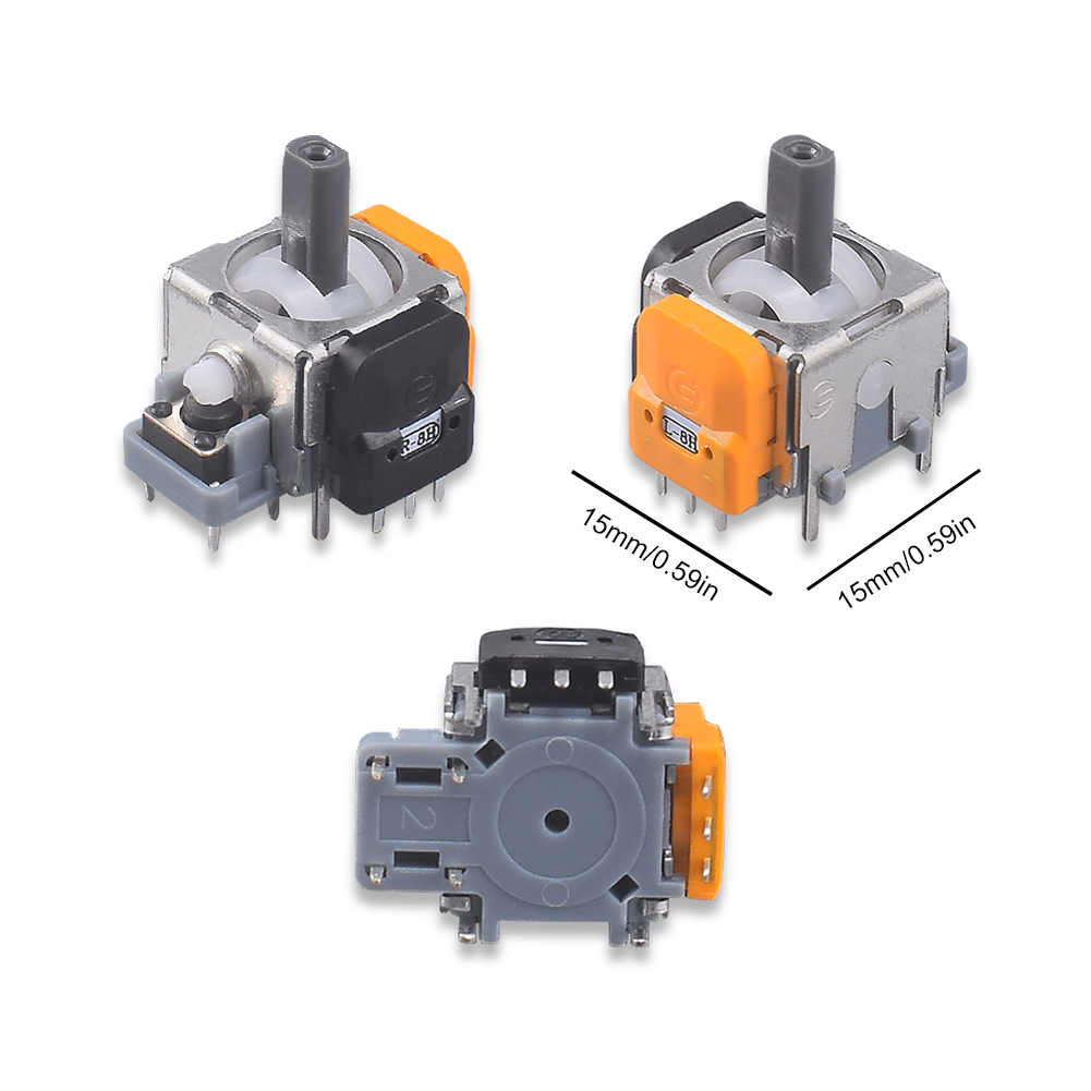2PCS 3D Analog Stick Sensor Module For Switch Pro PS4 PS5 Xbox Game Controller Hall Effect Joystick Module For PS4 030 040 050