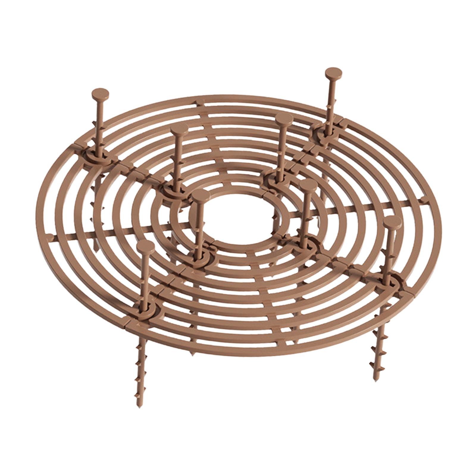 หม้อพืชตารางตัดดอกไม้ครอบคลุมดอกไม้พืช Protector หม้อพืช Grid Protector สําหรับสวนกลางแจ้งในร่ม