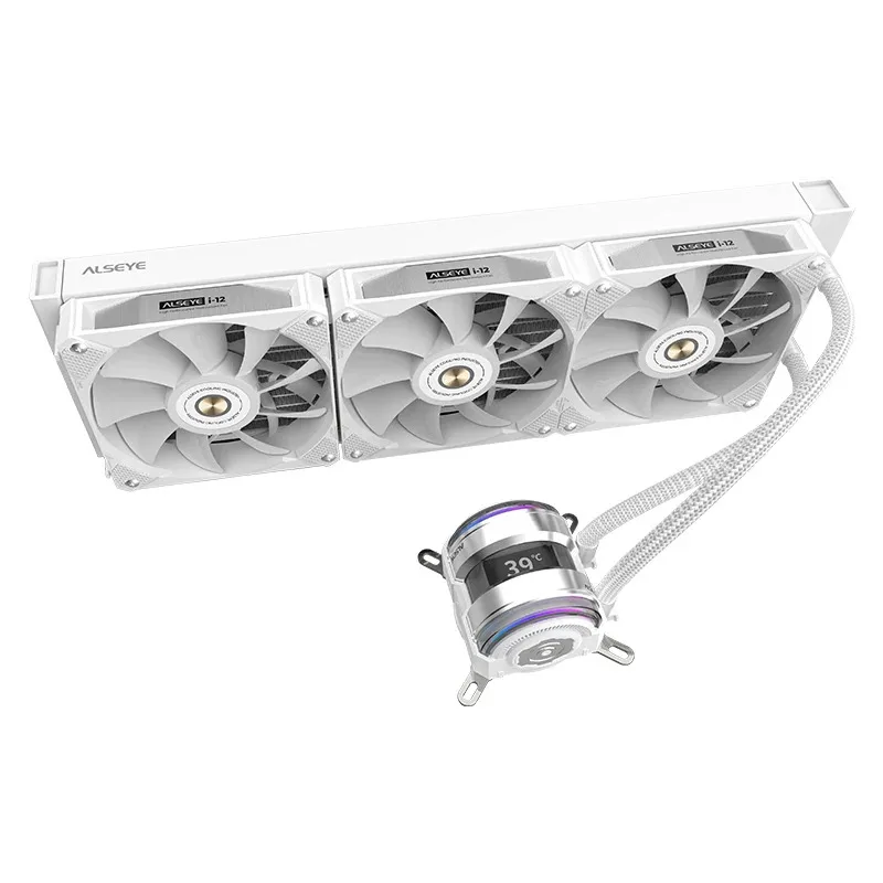 알시 PC 수랭식 CPU 쿨러 게이밍 케이스 쿨링 팬