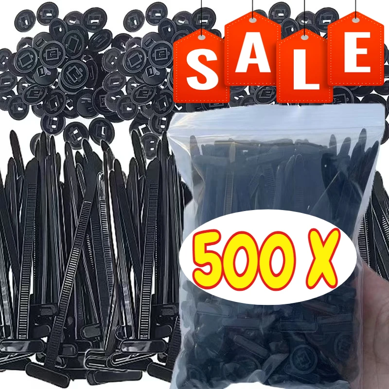 Fascette fermacavi universali in nylon autobloccanti Fascette fermacavi in plastica premium Cinghia fissa per cavi resistenti per fermacavi per parafango