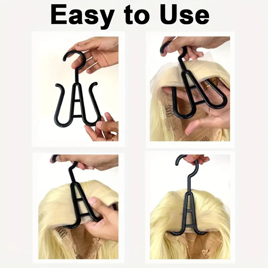 2-10 stuks pruikopberghanger, multifunctionele houder voor optimale pruikvorm, schoenen en doporganizer