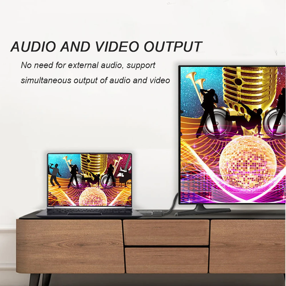 ディスプレイポートからHDMI互換アダプター、4k、1080p、dp、オスからメス、hdテレビ、hdmi互換ビデオ、PC、テレビ、ラップトップ用オーディオケーブル