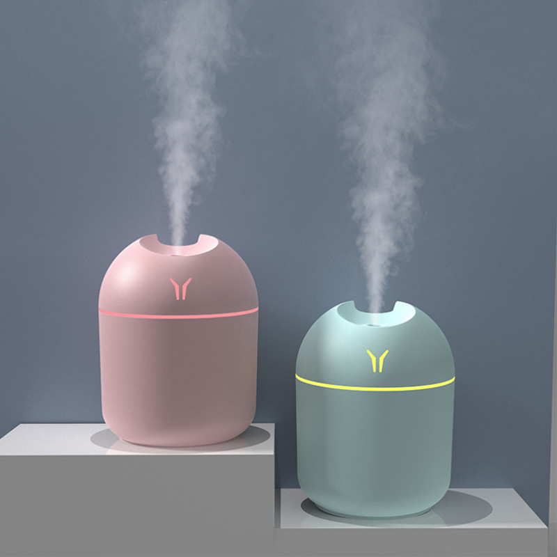 hot sale 250ml Air Humidifier Diffuser USB Mist Maker Mini Humidificador with night light
