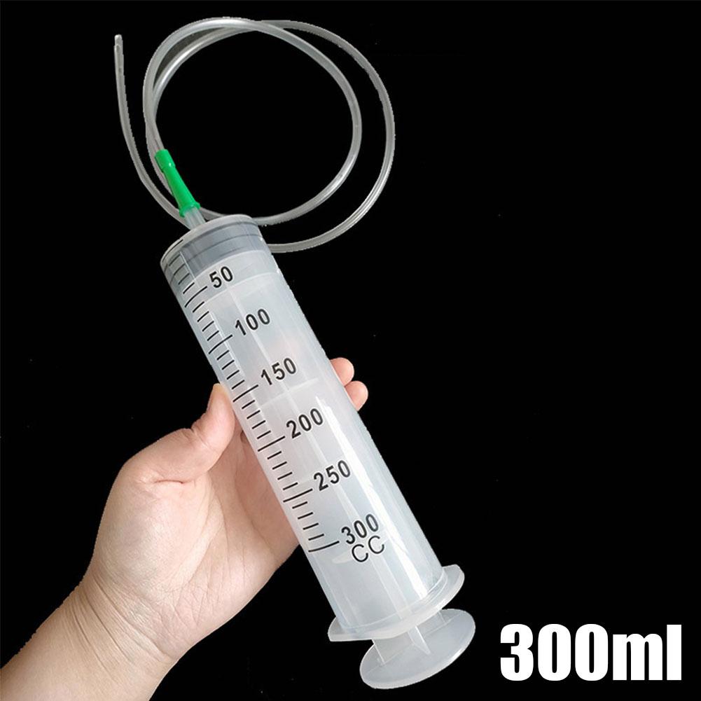 Neue Spritzenölpumpe mit großer Kapazität, 100/300/550 ml, mit 1 m Schlauch, Haustierfütterung, Messpumpe, Hydrokultur, Nährstoff, große Spritze 2024