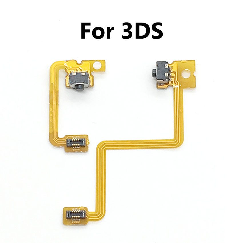 JCD L R ショルダーボタンとフレックスケーブル 3DS 3DSLL 3DSXL 新しい 3DS LL XL 修理左右スイッチトリガー