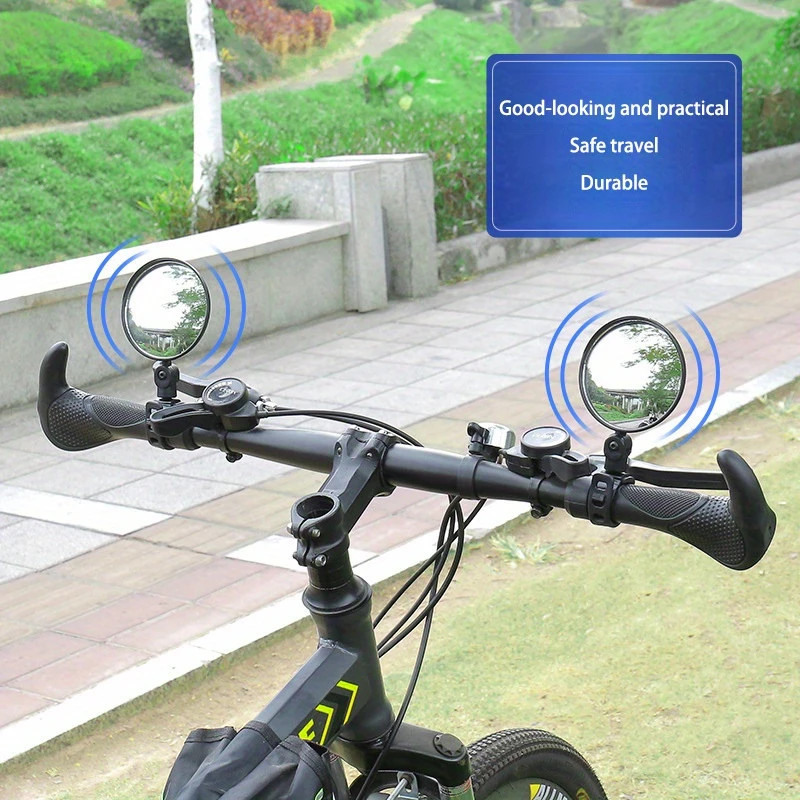 Motorräder Rückspiegel Seite Spiegel Für Sicherheit Ansicht Drehen Links Rechts Spiegel Einstellbare Mini Autocycle Rückansicht