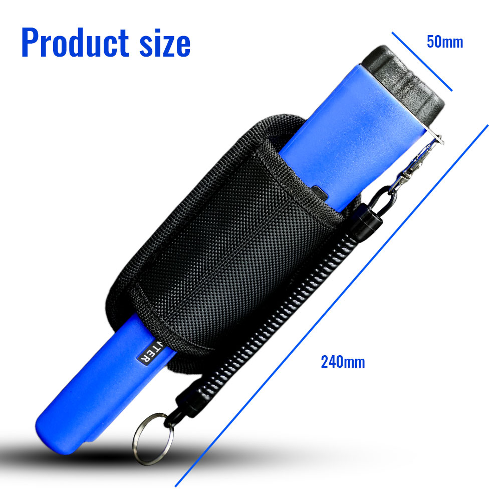 Detector de metais portátil Pro GP-Pointer com pulseira IP66 à prova d'água e LED para caça ao tesouro e exploração ao ar livre