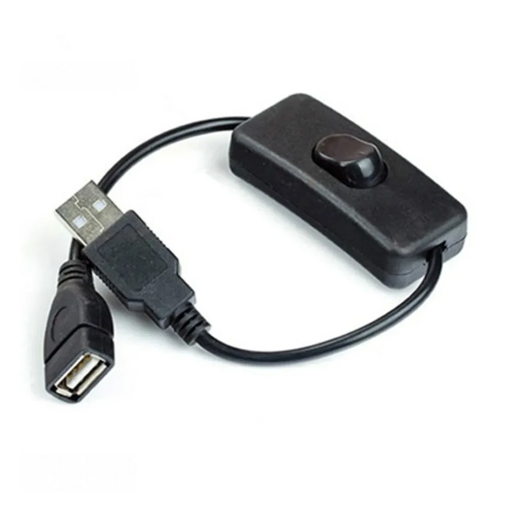 28 см USB кабель с выключателем вкл/выкл Удлинительный кабель переключения для USB лампа USB вентилятор Питание линия прочная горячая Распродажа адаптер