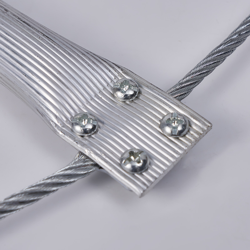 Alumínio Alloy Escape Ladder, Household Aerial Work Rescue Works, aço inoxidável