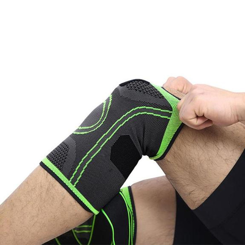 1PC เข่าสนับสนุนการบีบอัดเข่ารั้ง Professional ป้องกันเข่า Pad Breathable ผ้าพันแผลเข่ารั้งบาสเกตบอลเทนนิสขี่จักรยาน