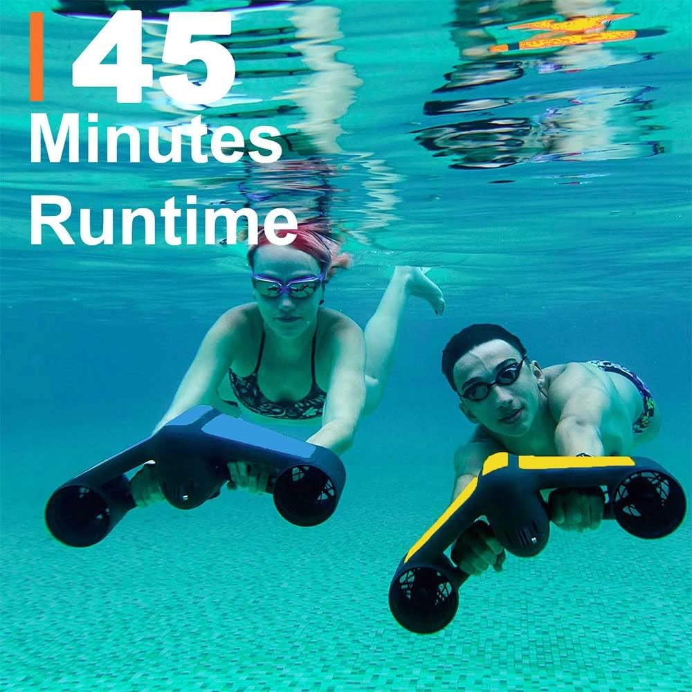 スイミングプール、シースキューバ、60分、4.5 mph、500wの水中ダイビングスクーター