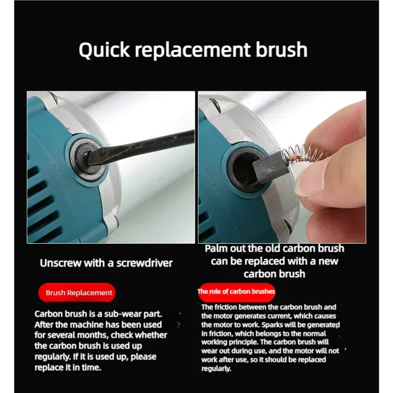 800W ไม้ Router ไฟฟ้า Trimmer ตัดไม้ Slotting ไฟฟ้าไม้เครื่องมือสําหรับแกะสลักเครื่อง