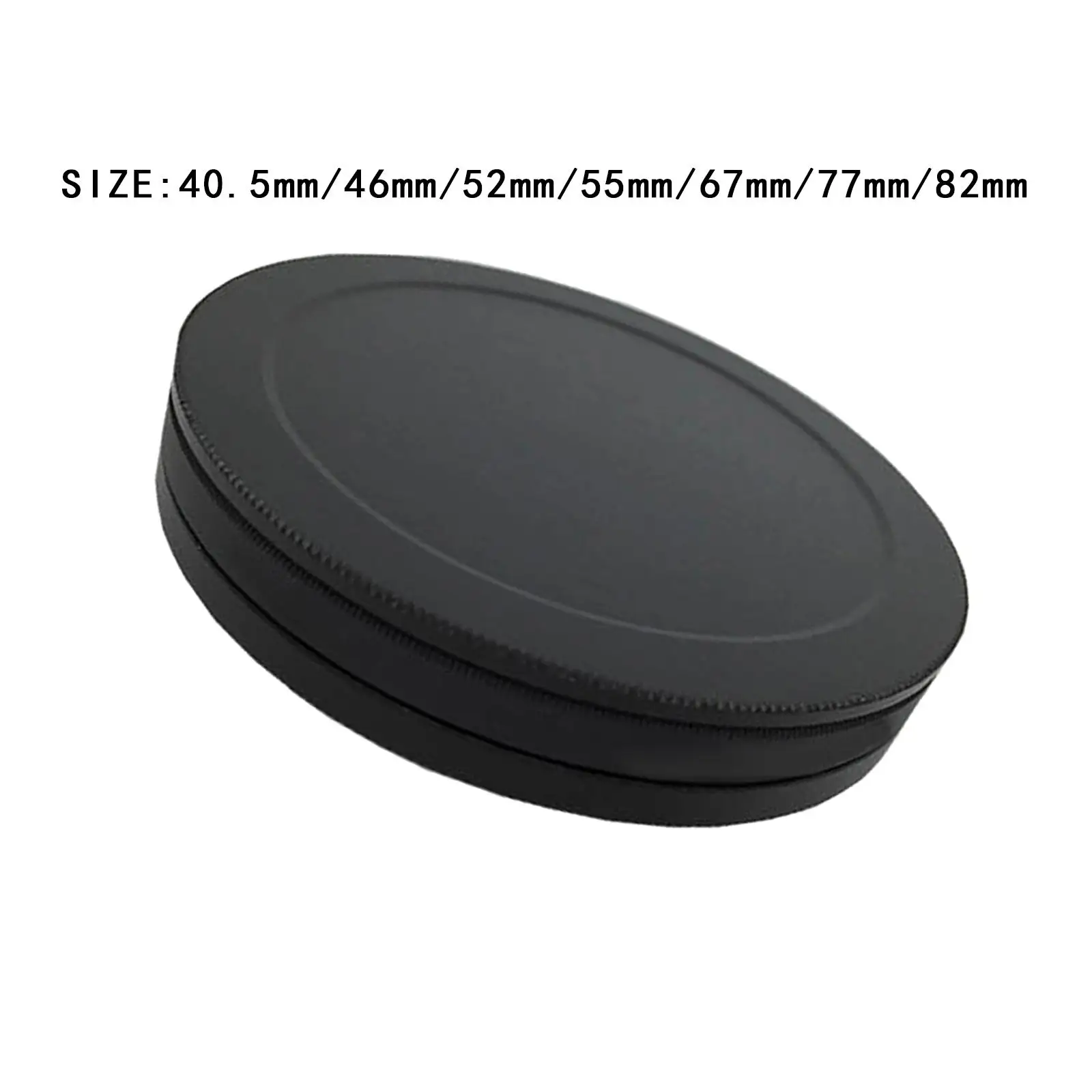 2x sekrup logam dalam lensa Filter Stack Caps Cpl ND Filter melindungi Kit hitam
