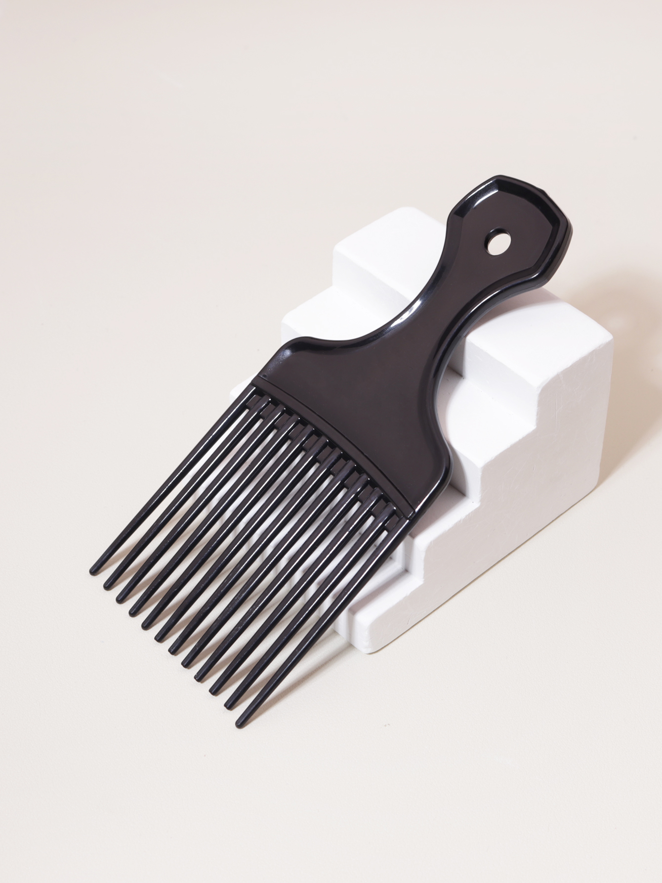 1pc estilo pente para cabelo africano, pente afro para homem e mulher, adequado para cabelos cacheados naturais, especial para perucas de cabelo real