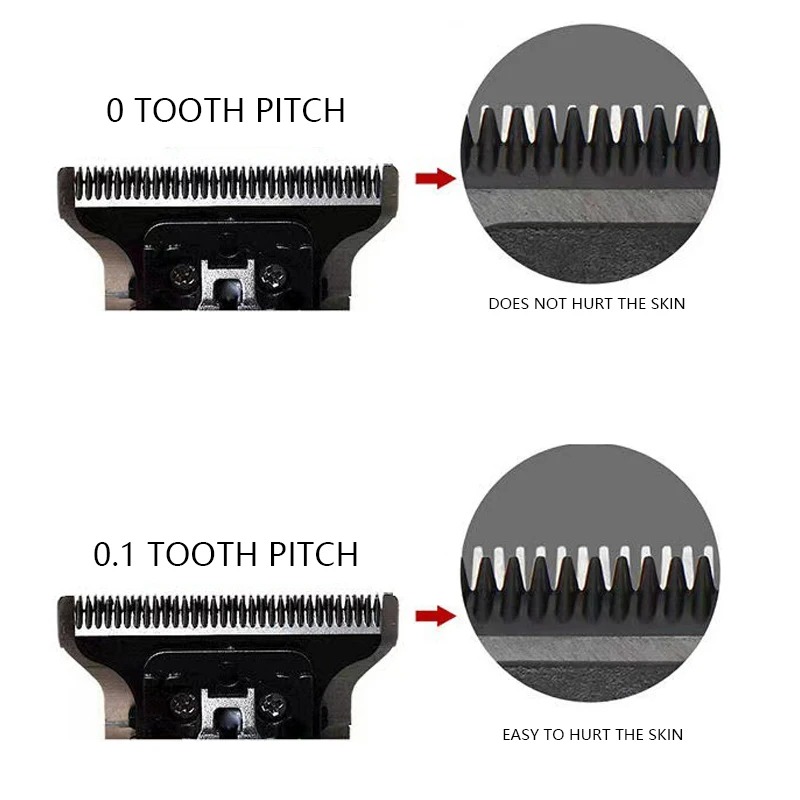 Kemei 2299 profesjonalna elektryczna maszynka do strzyżenia włosów dla mężczyzn maszynka do strzyżenia włosów na brodzie bezprzewodowa ścinanie włosów akumulatorowa, 0mm