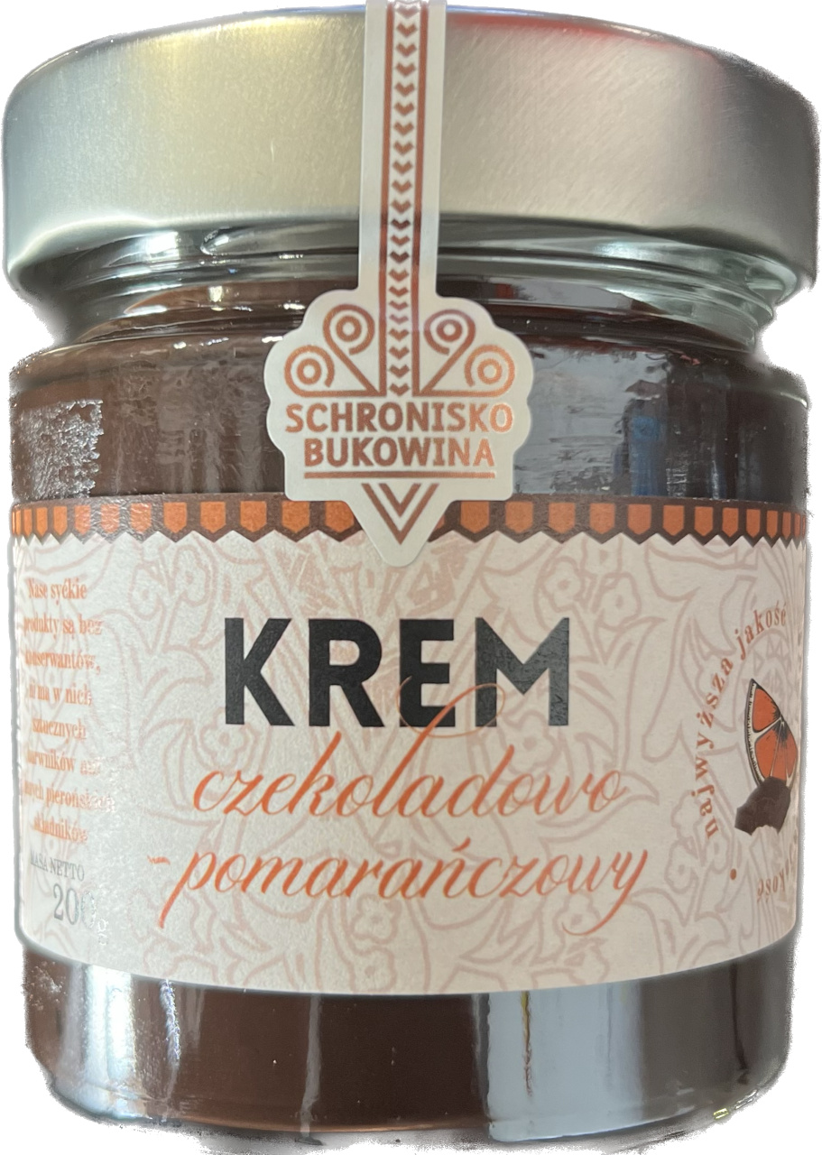 Schokoladen-Orangencreme 200g-Bukovina Shelter