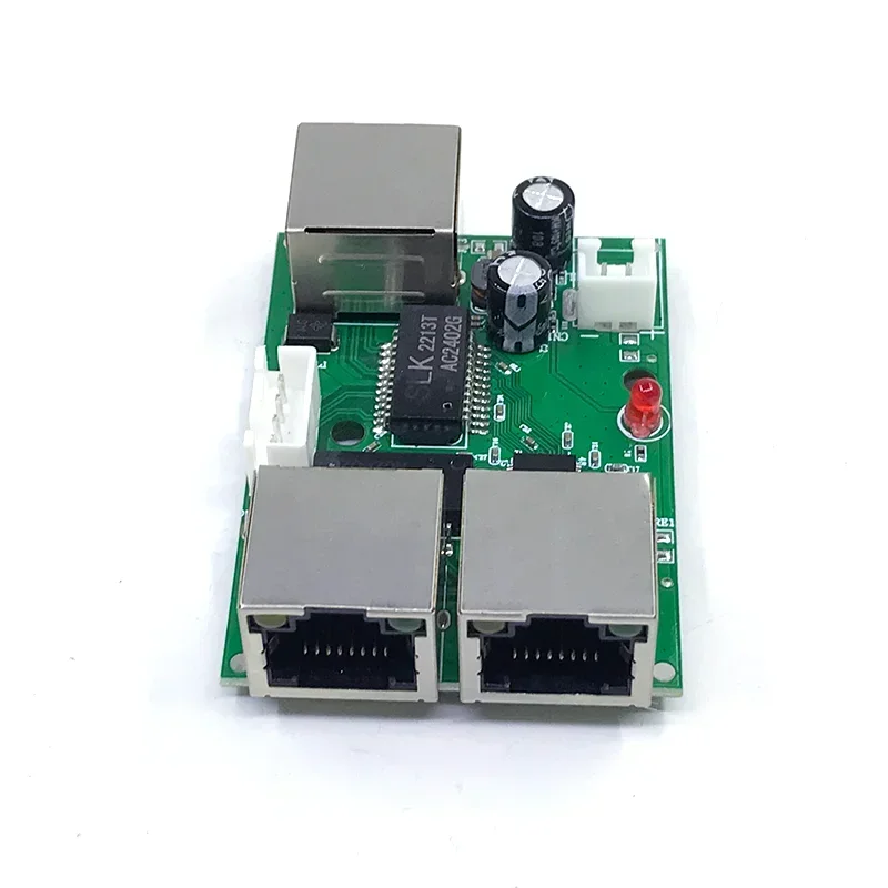Mini PCBA 4/5 puertos Networkmini módulo de interruptor ethernet 10/100Mbps 5V 12V 15V 18V 24V