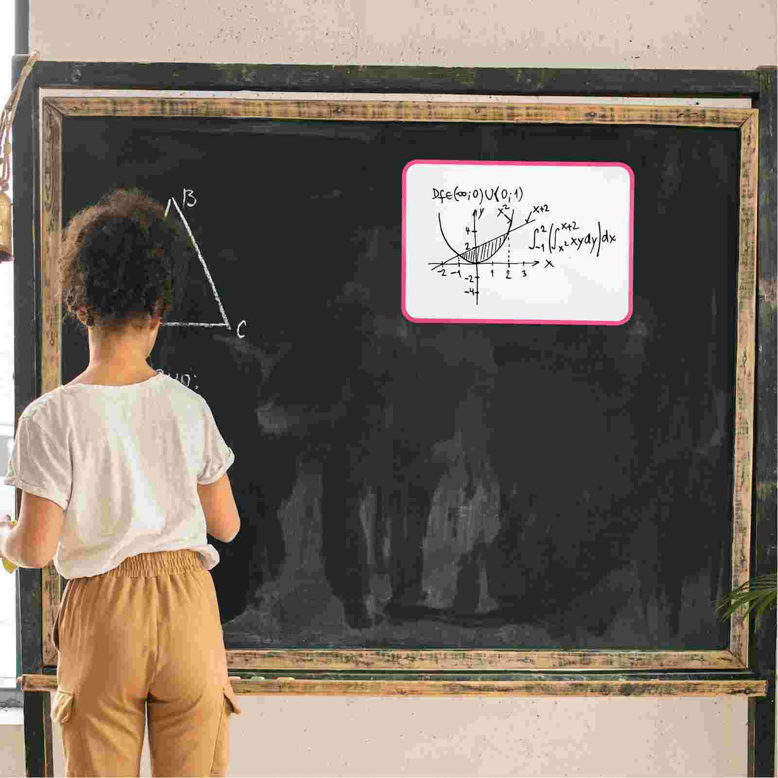 Uitwisbaar schrijfbord Klein droog uitwisbaar bord Multifunctioneel whiteboard Magnetisch whiteboard